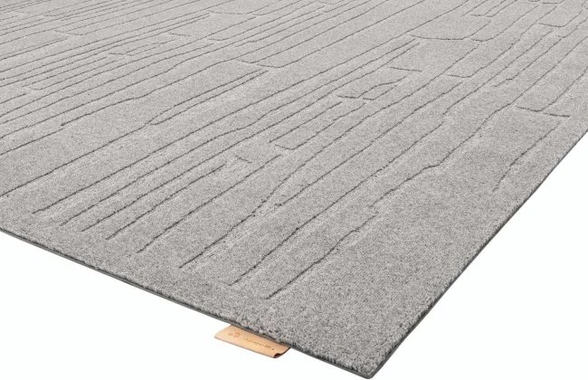 Koberec Agnella Morphic Rifts V sivý