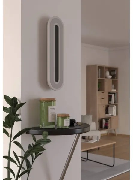 Eglo 901235 - LED Nástenné svietidlo MACCHIONI LED/12W/230V 4000K biela