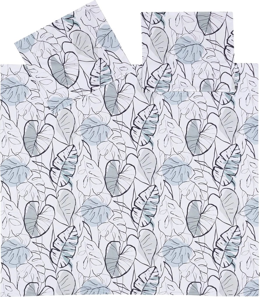 Posteľná súprava Monstera Leaves 220x200cm