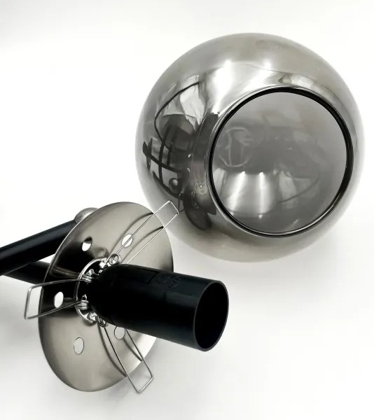 Brilagi - Prisadený luster MALIVA 3xE14/15W/230V matný chróm/dymová