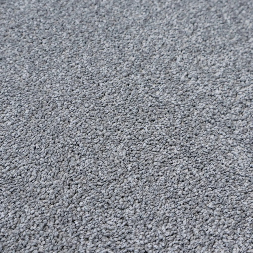 ITC, Metrážny koberec Feliz 094, na mieru, šíře 4m, šedá, filc, detská izba