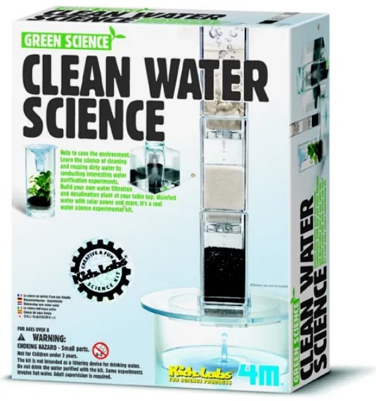 Čistá voda - pokusy s filtrovaním