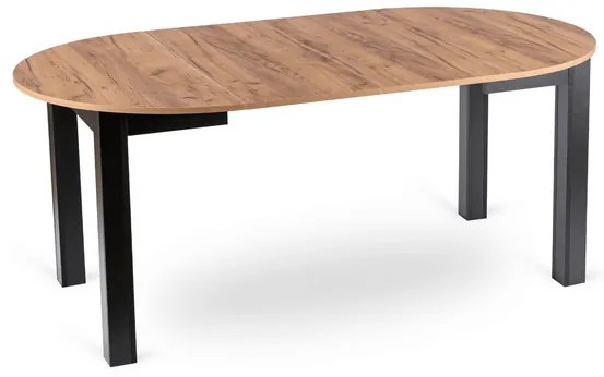 Rozkladací stôl RAMON 103–223 cm Dub Craft / Čierna