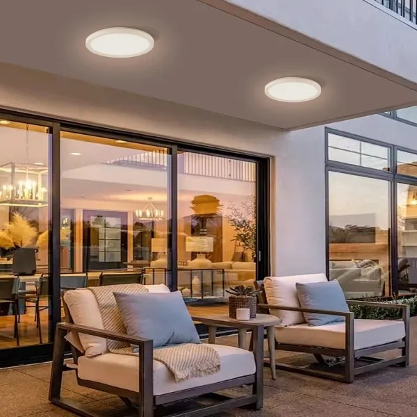 Brilagi - LED Kúpeľňové svietidlo ULTRA SLIM LED/12W/230V pr. 22,5 cm biela IP54