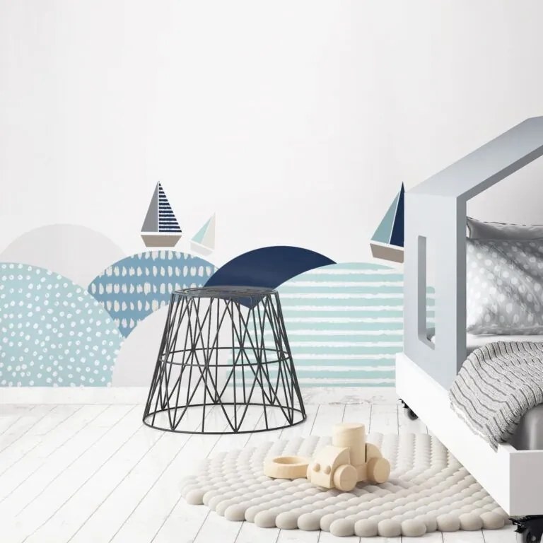 Samolepka do detskej izby južné more 155x50cm