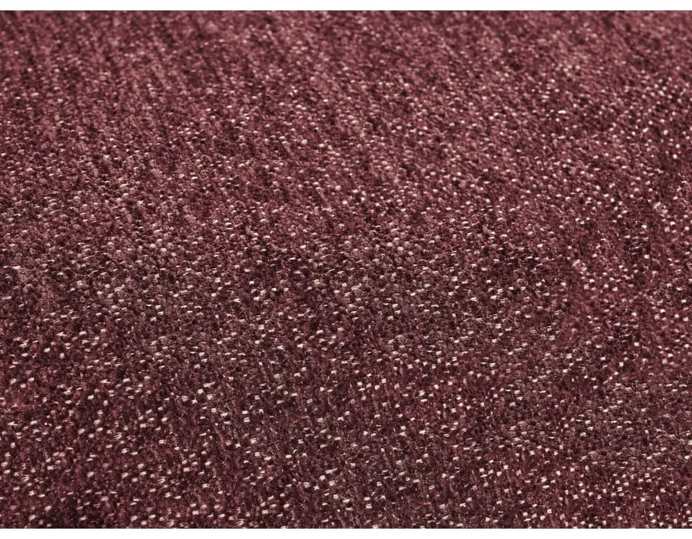 Vínovočervená ženilková rozkladacia/s úložným priestorom rohová pohovka (pravý roh/s leňoškou) Everest – Bobochic Paris