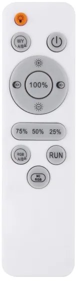 Globo 48549-35 - LED RGB Stmievateľné svietidlo DAHLA LED/35W/230V + LED/15W + DO