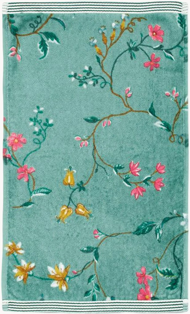 Uterák pre hostí z velúru a bavlneného froté Les Fleurs