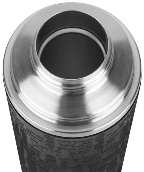 Tefal - Termoska s hrnčekom 0,5 l SENATOR nerez/čierna