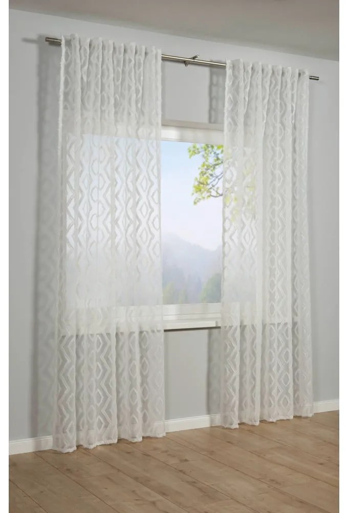 Biela záclona 140x245 cm Diamant Scherli – Sehlbach