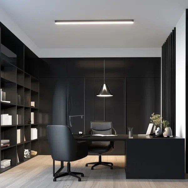 LED stropné svietidlo ALLDAY BASIC LED/20/30/40W/230V 2700/4000/6000K 120 cm čierne