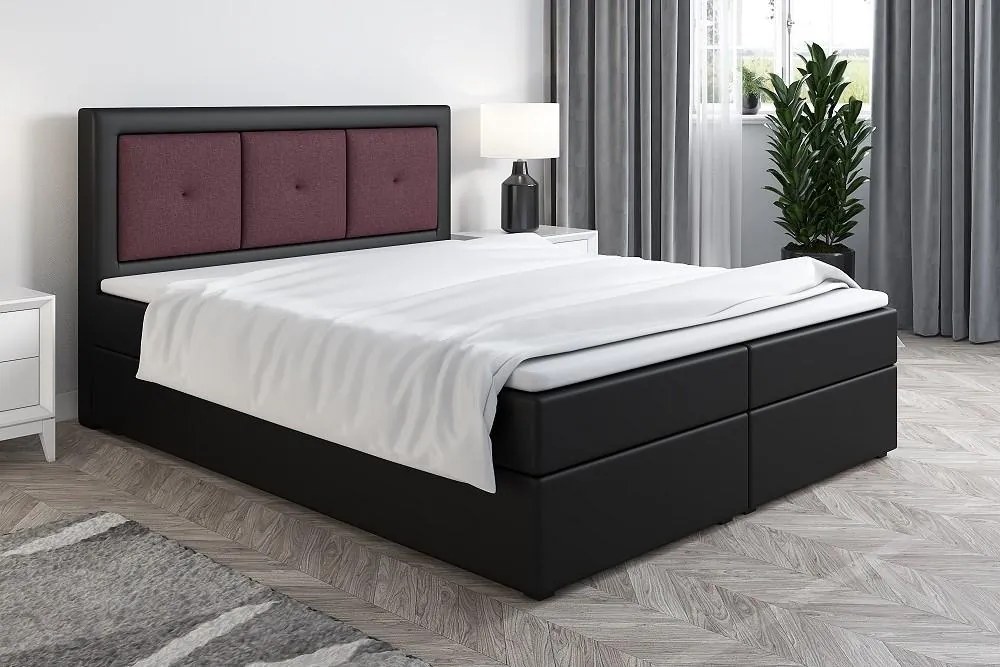 KF, WEYMONT 200x200 boxspring posteľ s úložným priestorom