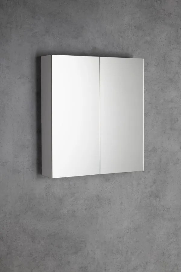 Sapho Sapho, NEON galérka, dvojité zrkadlo, 600x665mm, biela, 501.200.0