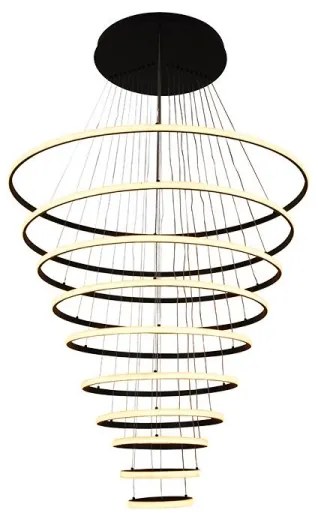 LED Stmievateľný luster na lanku LED/365W/230V 3000-6500K + diaľkové ovládanie