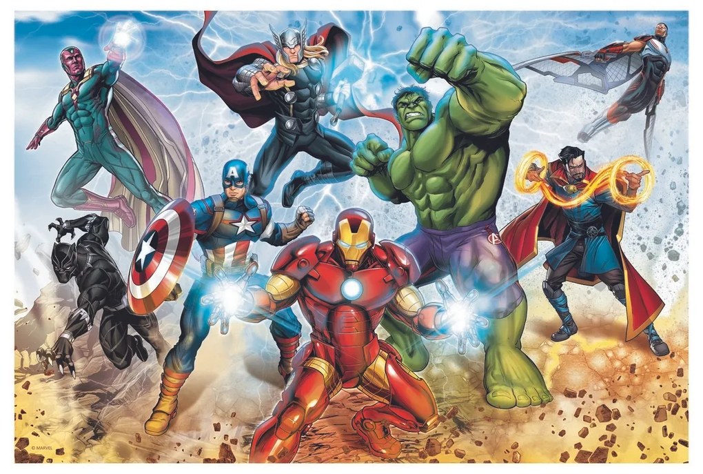 Trefl puzzle Avengers zachraňujú svet 160 dielikov