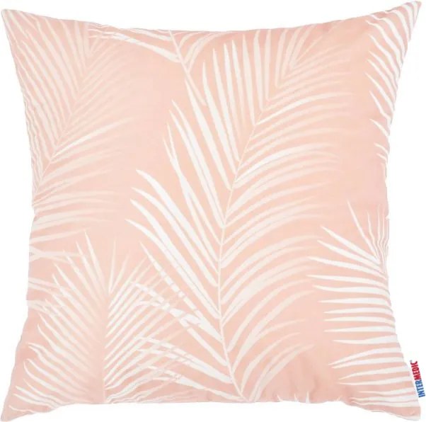 INTERMEDIC SK| Dekoratívny vankúš Palmy ružový 45x45 / 60x60 cm Veľkosť: 2.  60x60cm