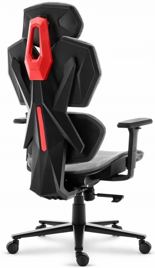 Ergonomická textilná otočná kancelárska stolička - HC-1010 Grey