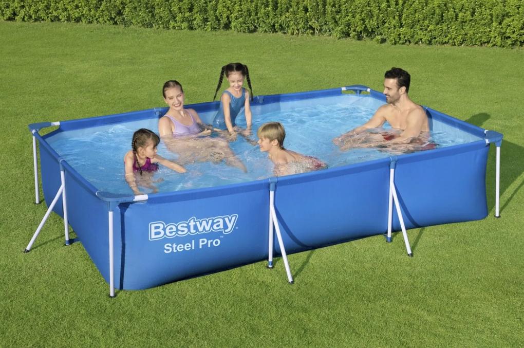 Rámový bazén s filtráciou 300x201x66 cm | Bestway 56411