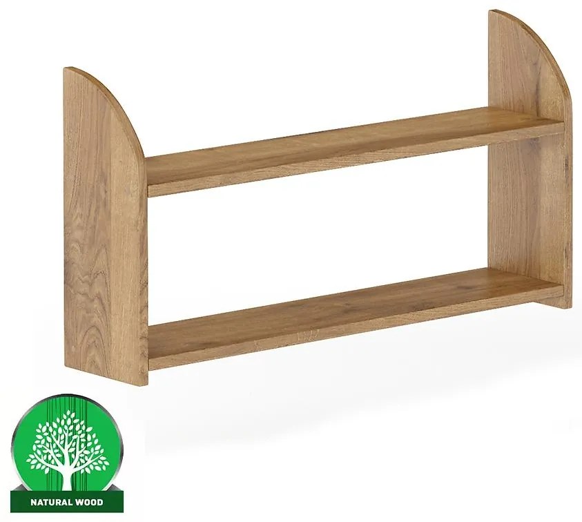 Polička borovica PK110-90x47x19 dub