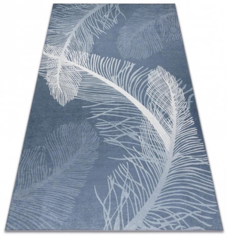 Kusový koberec Perie modrý 120x170cm
