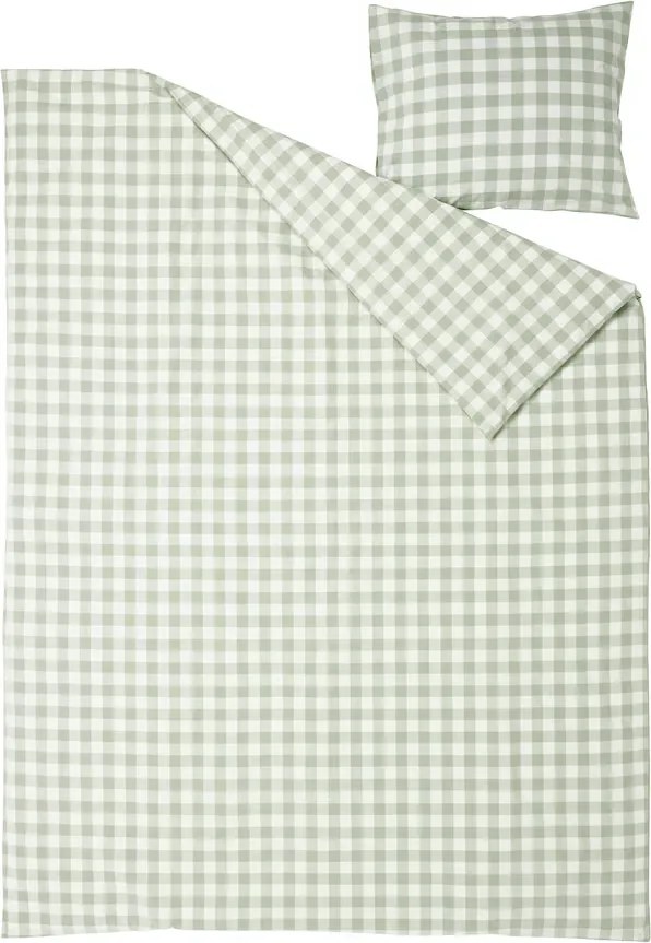 Bavlnené obliečky GREEN CUBIS zelené, 100% bavlna Rozmer obliečky: 70 x 80 cm | 140 x 200 cm
