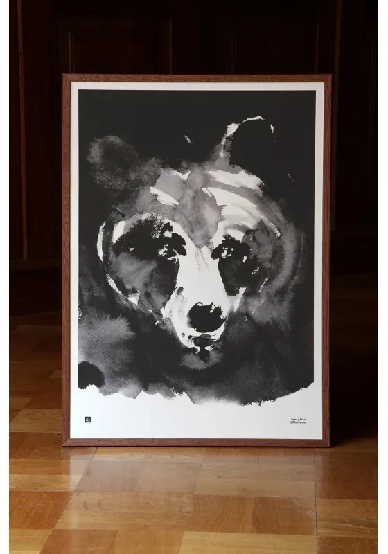 Plagát Mysterious Bear 50x70