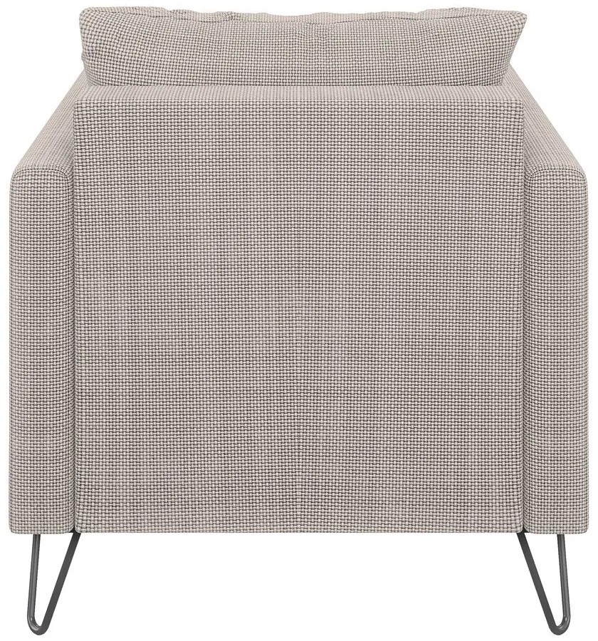 Svetlohnedé ženilkové kreslo Freya – Ropez