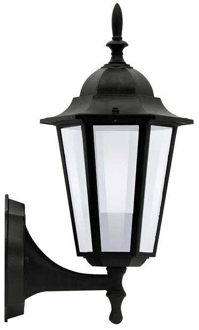 PLX Vonkajšie nástenné svietidlo MONTREAL, 1xE27, 60W, čierne
