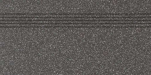 Schodovka Rako Taurus Granit čierna 30x60 cm mat TCPSE069.1