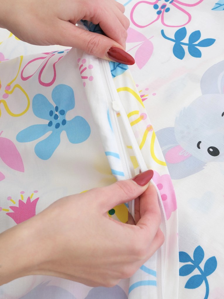 Bavlnená obliečka na vankúšik Renforcé 40 × 40 cm – Koala