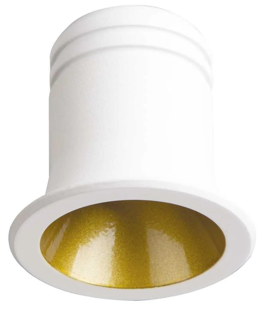 Moderné svietidlo IDEAL LUX VIRUS LED WHITE/GOLD 244822
