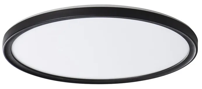KANLUX KANLUX, AZPO stropné LED svietidlo, priemer 290mm, 18,5W, IP54, čierna matná, 31503