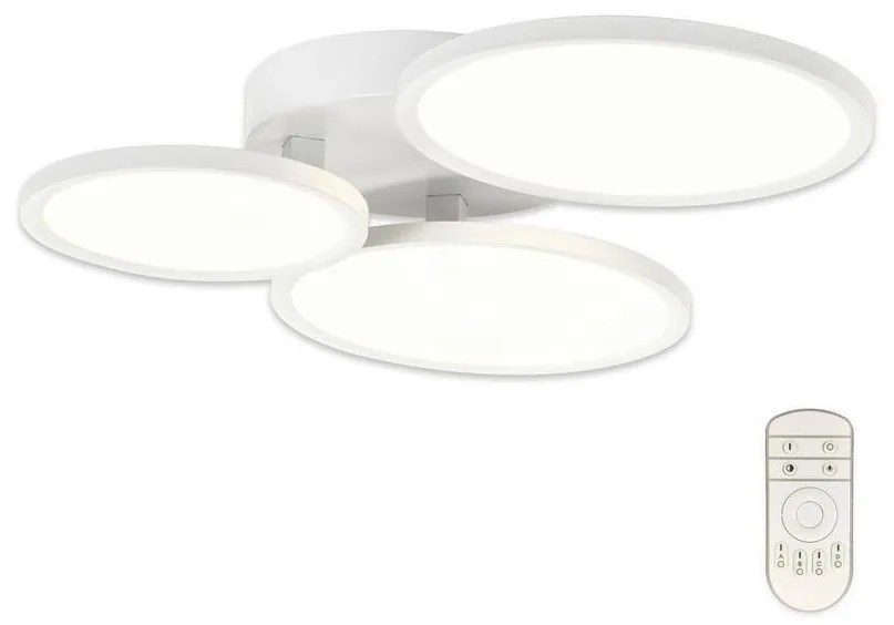 Top Light - LED Stmievateľný prisadený luster LED/50W/230V biela + diaľkové ovládanie TP1729