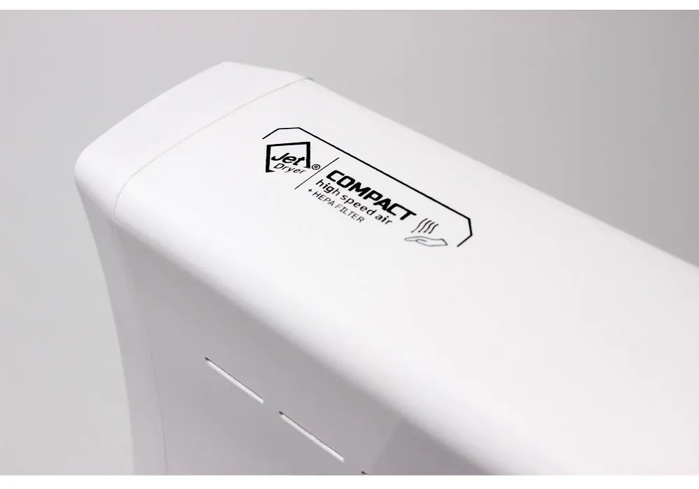 Susič rúk Jet Dryer Compact, biela