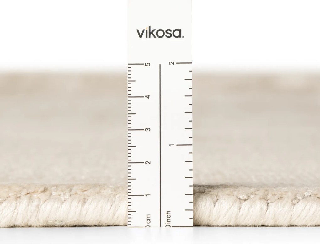 Vikosa, Kusový koberec Vikosa Jane 106293 Ivory, 80x150, biela, detská izba