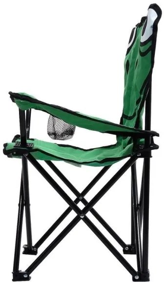 Detská kempingová stolička žaba