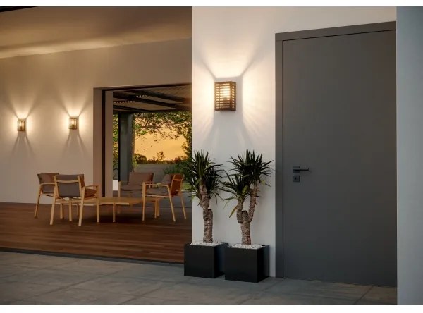 Eglo 900136 - Vonkajšie nástenné svietidlo ALAMONTE 1xE27/60W/230V IP44