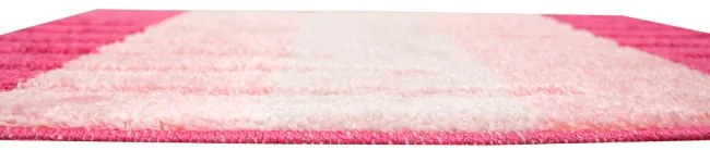 Sada kúpeľňových koberčekov VIC ružová, pruhy