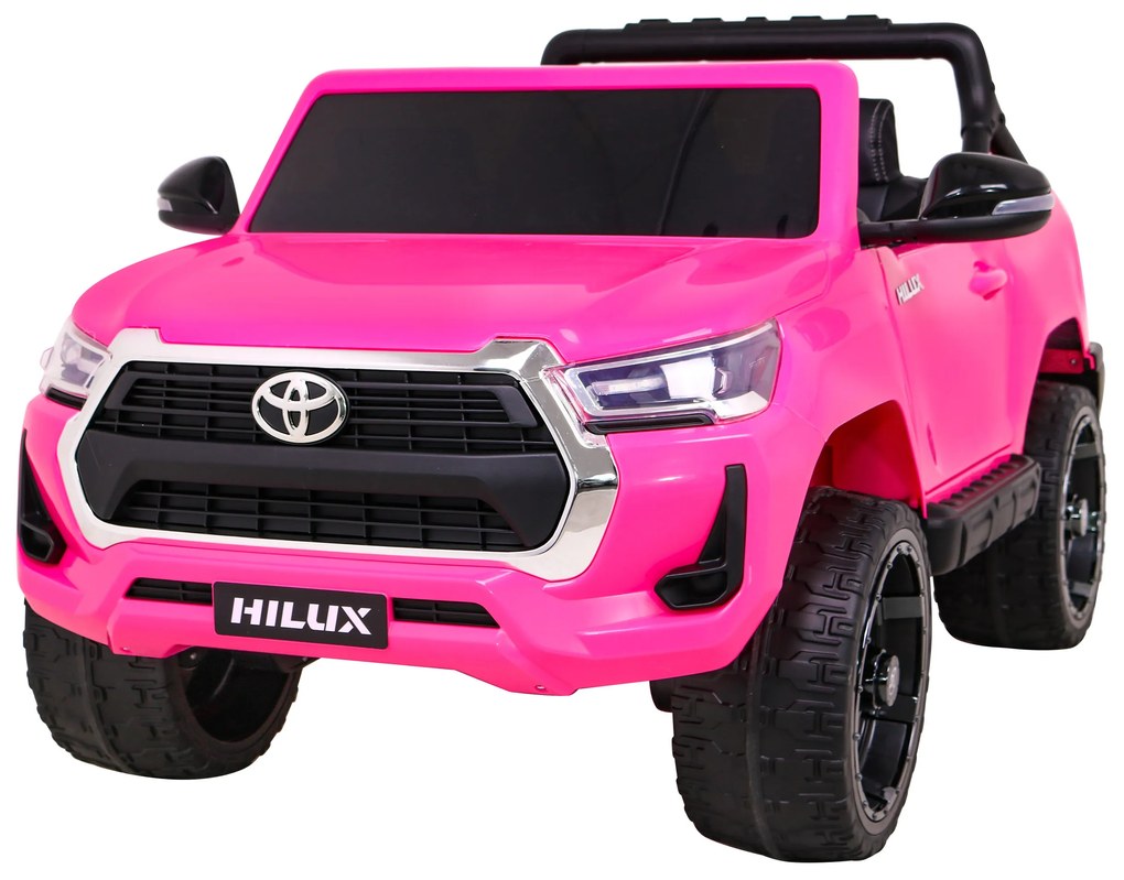 RAMIZ Elektrické autíčko Toyota Hilux DK-HL860 - ružová - motor 4x45W - BATÉRIA - 1x12V14Ah - 2025