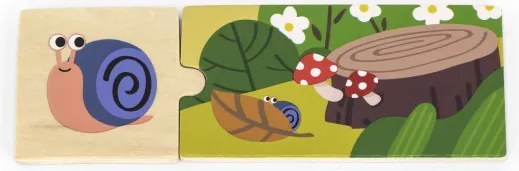 Drevené puzzle Viga 44675 môj domov