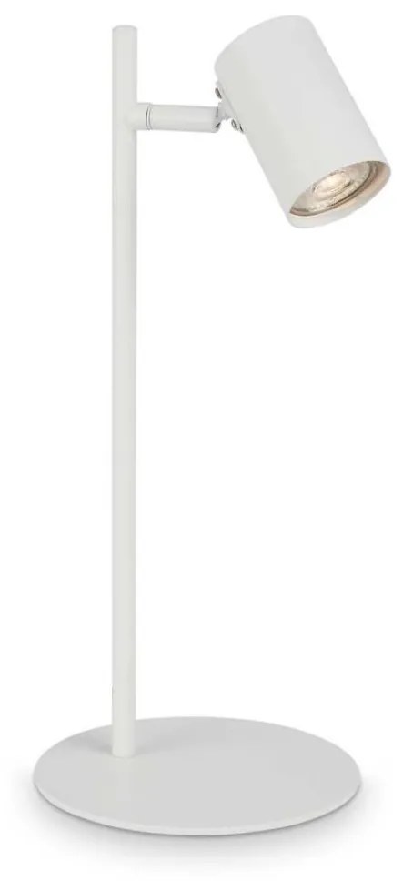 Briloner 7408-016 - Stolná lampa RETRO 1xGU10/9W/230V biela