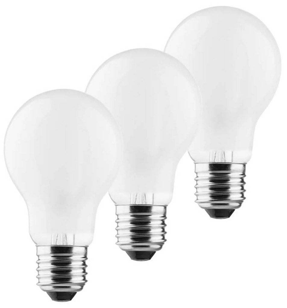 LED žiarovka E27 A60 retro 4W 2700K matná 2 kusy