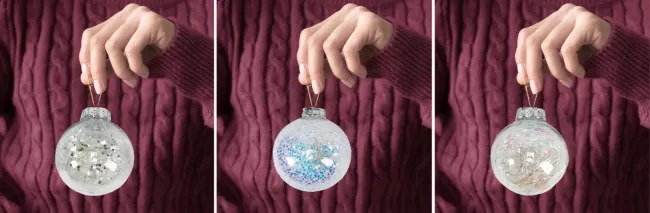 Sada vianočných gulí