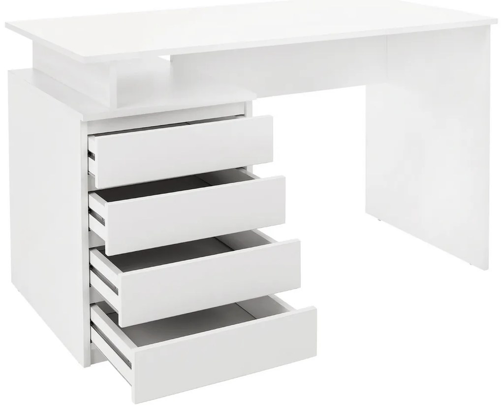 Stôl HANY NEW, biely