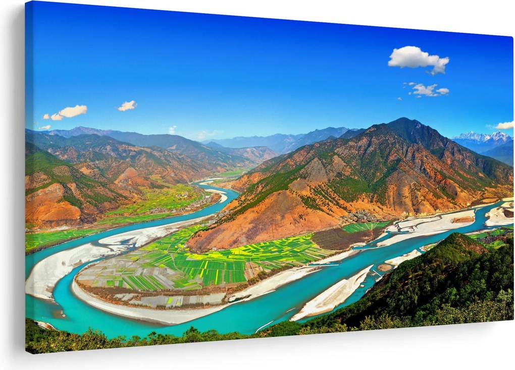 Obraz - River Yangtze (90x60 cm)