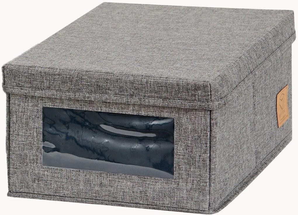 Úložné škatule na topánky's vekami Premium, 2 ks