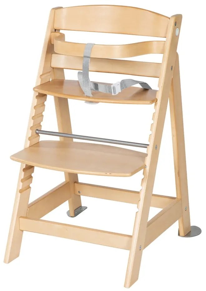 Jedálenská stolička vo svetlozeleno-prírodnej farbe Style Born Up 2in1 – Roba