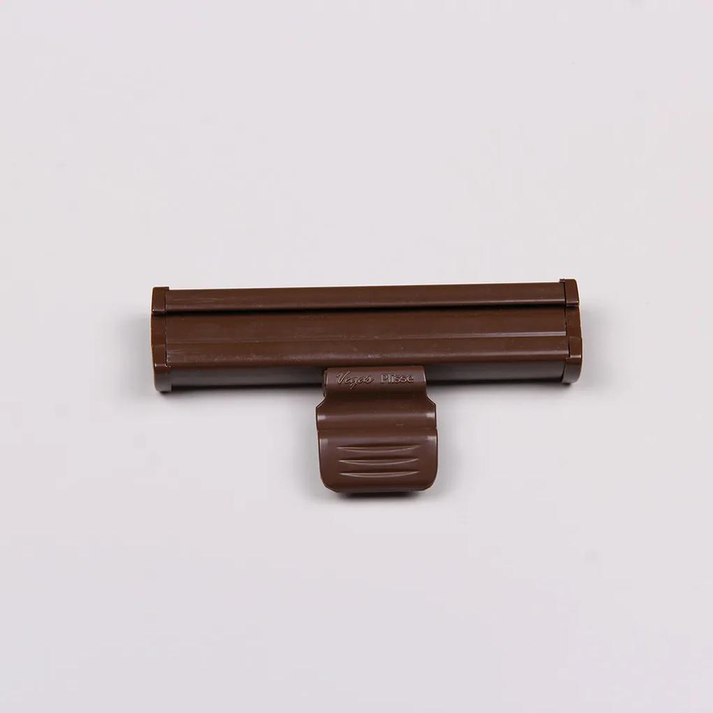 FOA Plisé roleta na strešné okná, Priesvitná, Čokoládová, P 007 , 20 x 50 cm