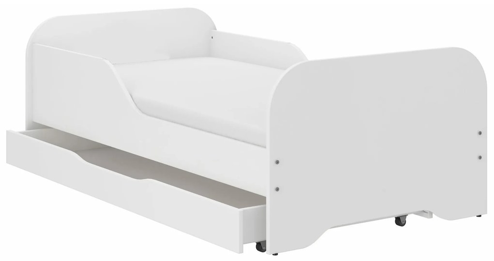 Detská posteľ KIM - bez motívu 140x70 cm + MATRAC