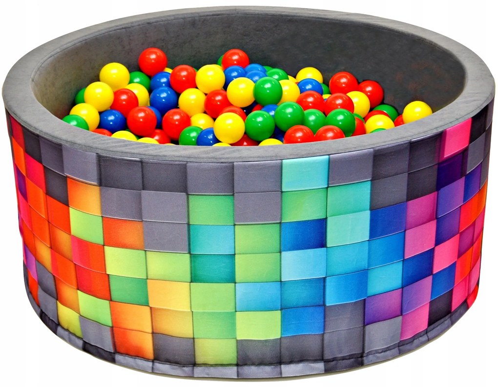 WELOX SUCHÝ BAZÉN - COLORS - 90 X 40 CM - 200 LOPTIČIEK